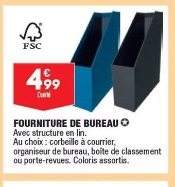 ALDI Fourniture de bureau offre