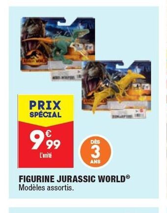 ALDI Figurine jurassic world offre