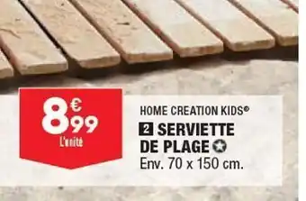 ALDI Serviettes de plage offre