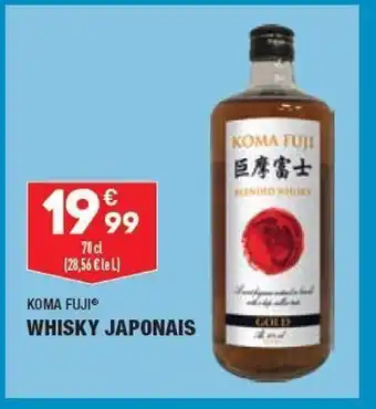 Whisky japonais