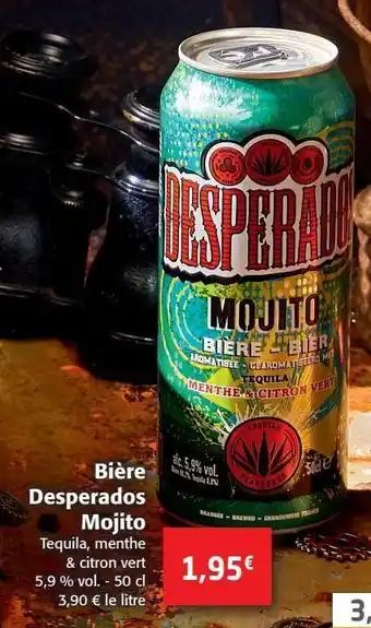 Colruyt Bière desperados mojito offre