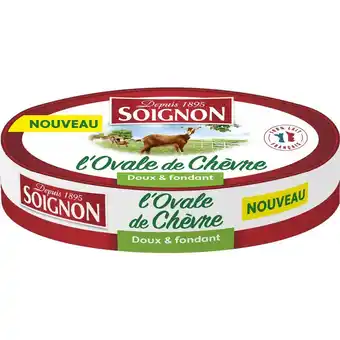 Auchan Soignon ovale de chevre offre