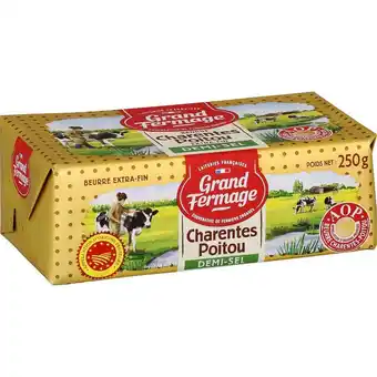 Auchan Beurre aop grand fermage offre