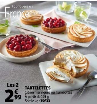 Auchan Tartelettes offre