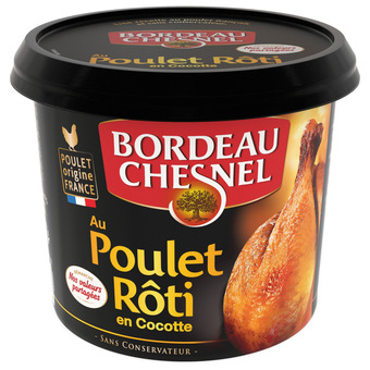 Auchan Rillettes de poulet ròti bordeau chesnel offre