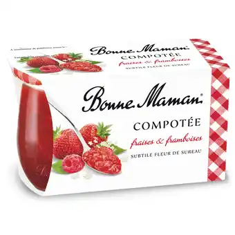 Auchan Compotée de fruits bonne maman offre