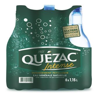 Auchan Eau minérale gazeuse quézac offre
