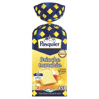 Auchan Brioche tranchée pasquier offre