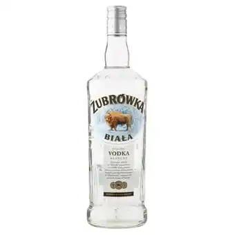 Auchan Vodka zubrowka biala offre
