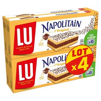 Auchan Supermarché Napolitain l'original lu offre