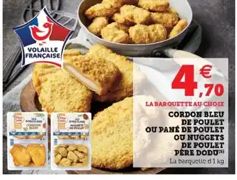 Super U Cordon bleu de poulet offre