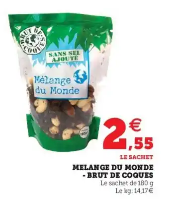 Melange du monde - brut de coques
