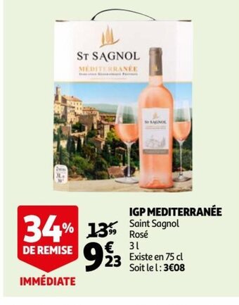 Auchan Supermarché IGP Méditérranée offre