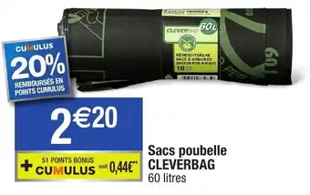 Migros Sacs Poubelle Cleverbag offre