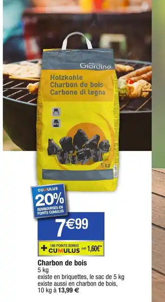 Migros Charbon De Bois offre