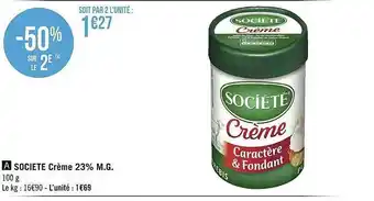 Société Crème 23% M.g.