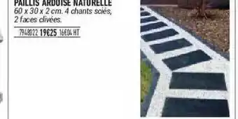Paillis Ardoise Naturelle