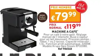 Trafic Machine A Cafe* Ref .986548 offre