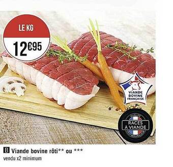 Casino Supermarchés Viande Bovine Rôti** Ou *** offre