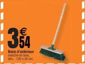 Cora x Carrefour Balai D'extérieur offre