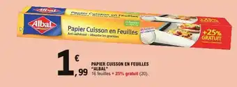 Papier Cuisson En Feuilles