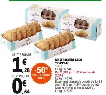 E.Leclerc Maxi Rochers Coco offre
