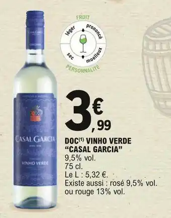 E.Leclerc Doc Vinho Verde offre