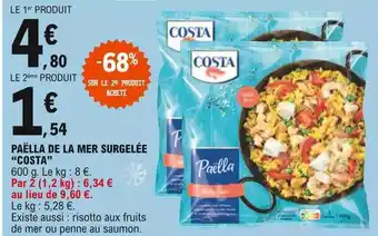E.Leclerc Paëlla De La Mer Surgelée offre