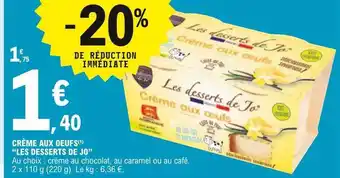 E.Leclerc Crème Aux Oeufs offre