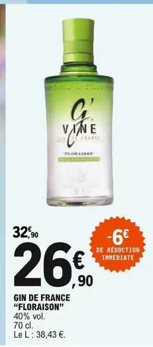 E.Leclerc Gin De France offre