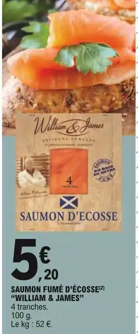 E.Leclerc Saumon Fumé D'écosse offre