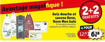 Gels Douche Et Savons Dove, Dove Men Bain