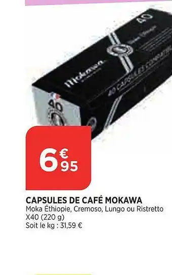 Capsules De Café Mokawa