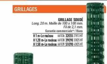 Grillage Soudé