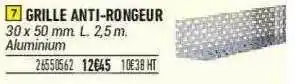 Bricorama Grille Anti-rongeur offre