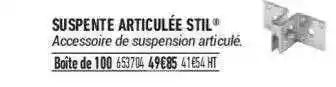 Suspente Articulée Stil