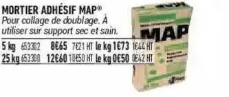 Bricorama Mortier Adhésif Map offre