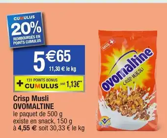 Crisp Musli Ovamaltine