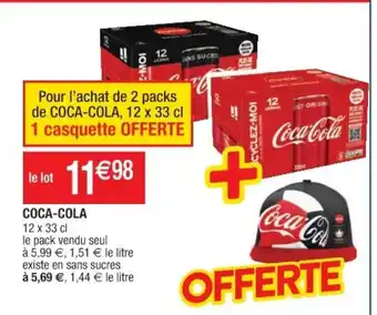 Cora x Carrefour Coca-Cola offre