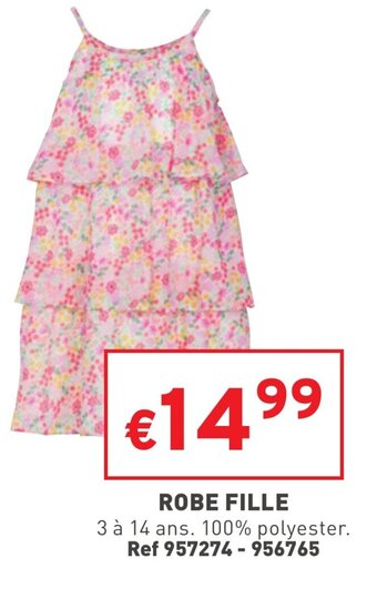 Trafic Robe fille offre