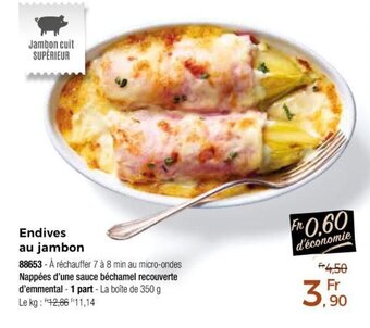 Thiriet Endives au jambon offre