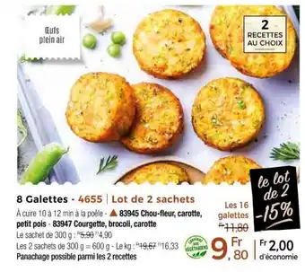 Thiriet 8 galettes offre