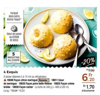 Thiriet 4 exquis offre