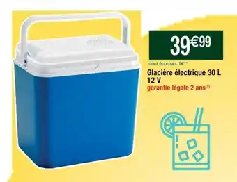 Cora x Carrefour Glaciere électrique 30 L 12 V offre