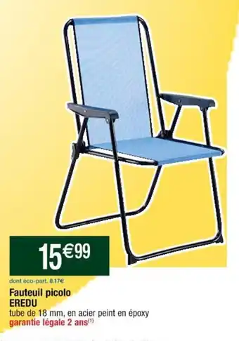 Cora x Carrefour EREDU fauteuil picolo offre