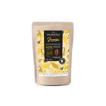 Chocolat au lait à pâtisser jivara 40% 250g - valrhona