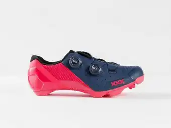 Bontrager xxx mountain bike shoe nautical navy/radioactive pink taille eu 44