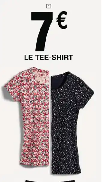 Cora x Carrefour Le Tee-Shirt offre