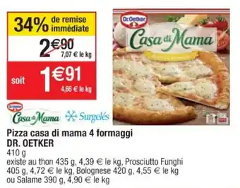Pizza Casa Di Mama 4 Fromaggi