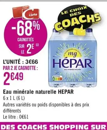 Hepar Eau Minérale Naturelle